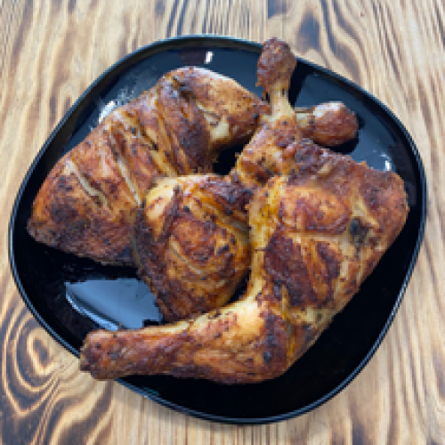 3 Cuisses de Poulet Braisé