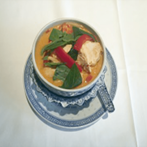 Poulet au Curry Thaï