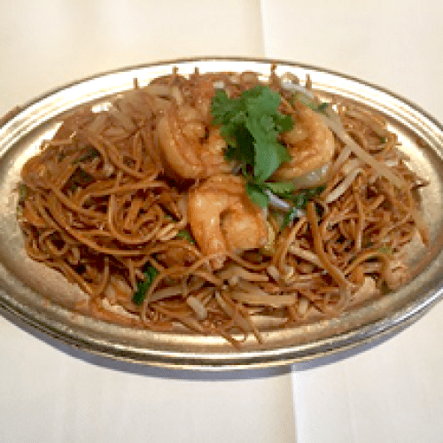 Nouilles Sautées aux Crevettes