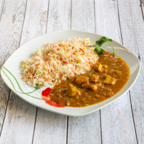 Poulet Curry avec Riz