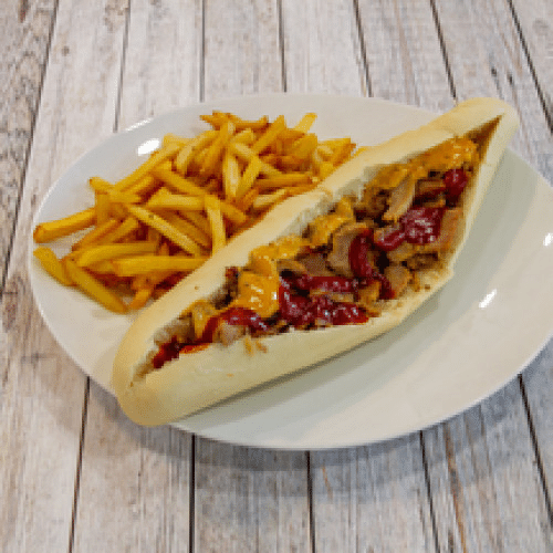 Panini Kebab + Frites