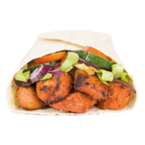 Wrap Poulet Tandoori + Frites