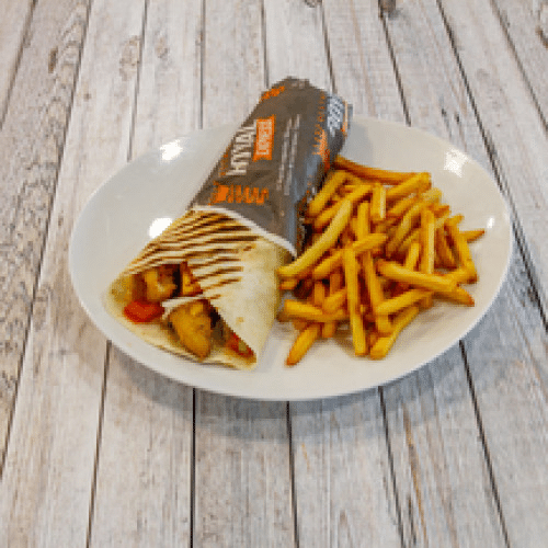 Wrap Poulet Tenders + Frites