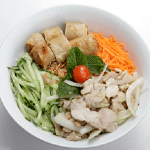 B2 Bo Bun de Poulet à la Citronnelle aux Nêms avec Vermicelle