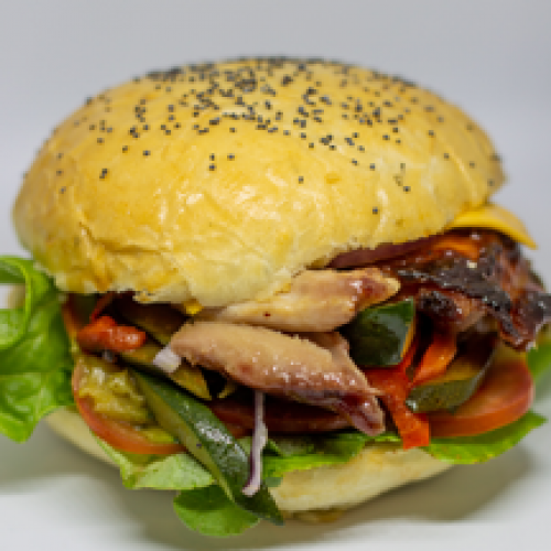 White Burger Poulet Sarcive