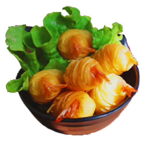Crevette Roulées de Pommes de Terre x 6
