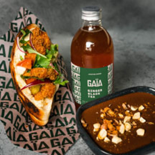Formule Pita Signature avec Dessert et Boisson au Choix