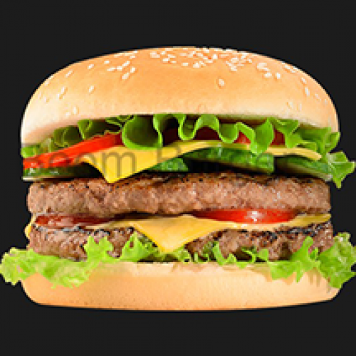Menu double cheeseburger
