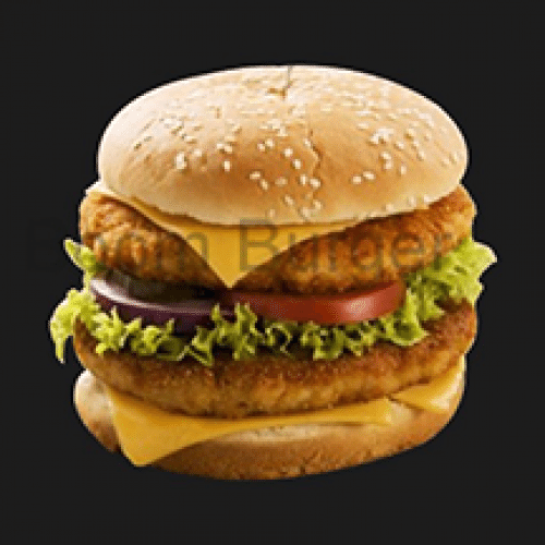 Menu big chicken burger
