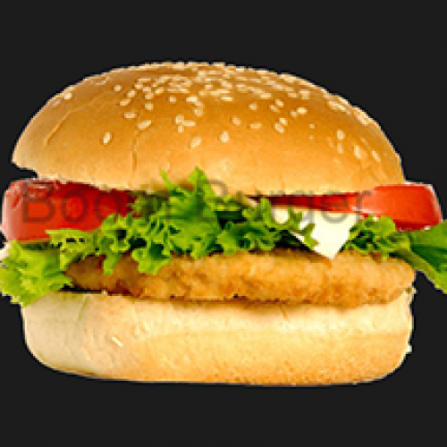 Menu crispy burger