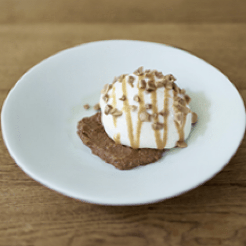 Lait Émulsionné, Caramel, Cacahuètes
