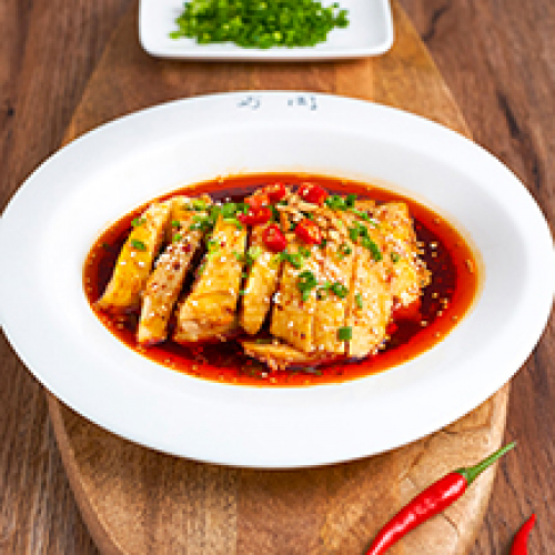 Cuisse de Poulet à la Sauce Froide Maison