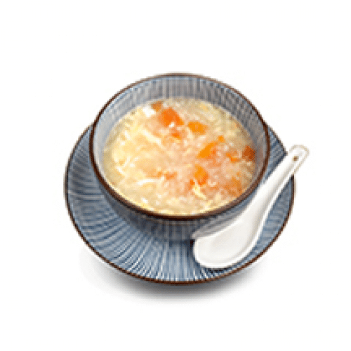 Soupe aux Oeufs et Tomates