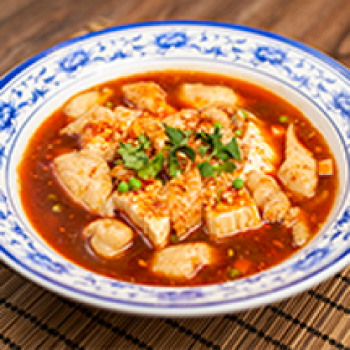 Marmite de Filet de Poisson avec Fleur de Tofu