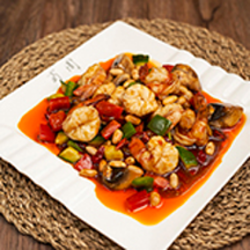Crevettes Gongbao