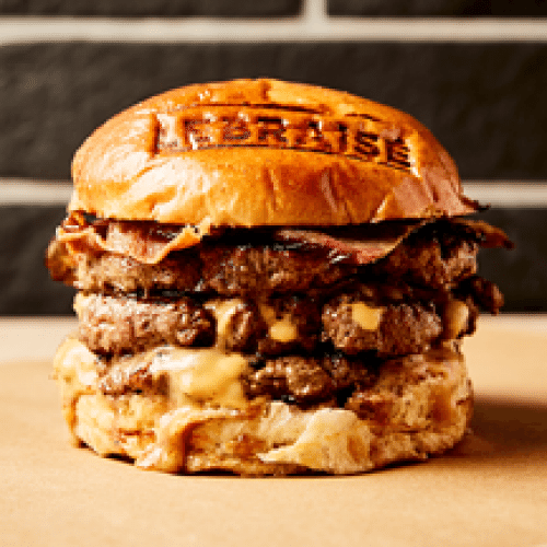 Le Burger Braisé 3 Steaks