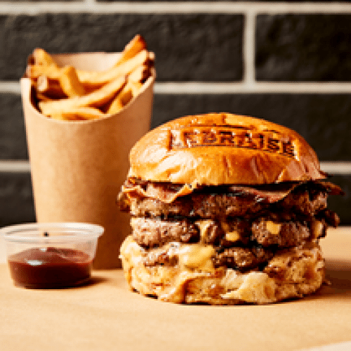 Menu Burger Braisé 3 Steaks