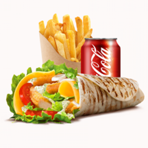 Menu Wrap Crousty