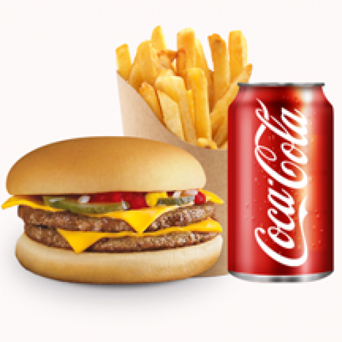 Menu Double Cheese
