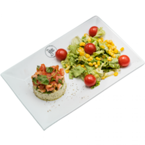 Tartare de PB Avocat & Tomates Persillées
