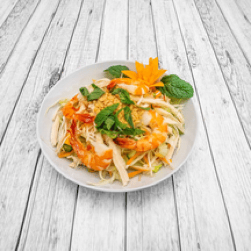 Salade Saigonnaise au Poulet et Crevettes