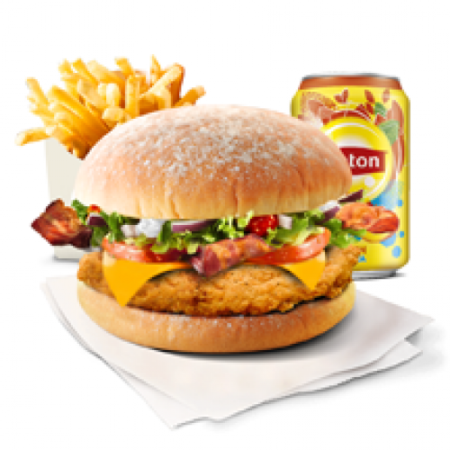Menu Chicken Bacon Burger