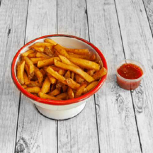 Portion de Belles Frites Fraîches Maison