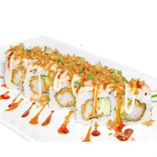 SP5-Roll au Tempura Saumon Mi-Cuit