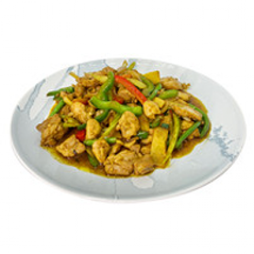 PO1 Poulet Curry aux Wok