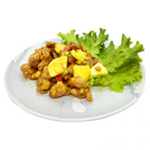 PO3 Poulet Sauté à l’Ananas