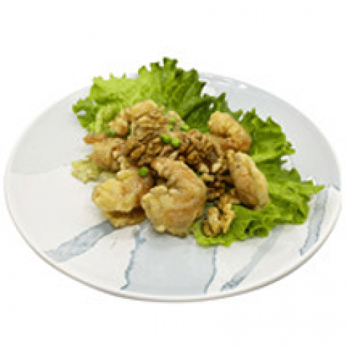 CR1 Crevettes Sautées aux Miel et Noix