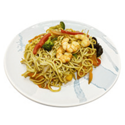 N3 Nouille Crevettes au Wok