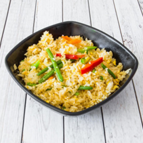 Riz sauté aux légumes