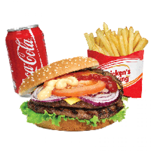 Menu Double Cheeseburger