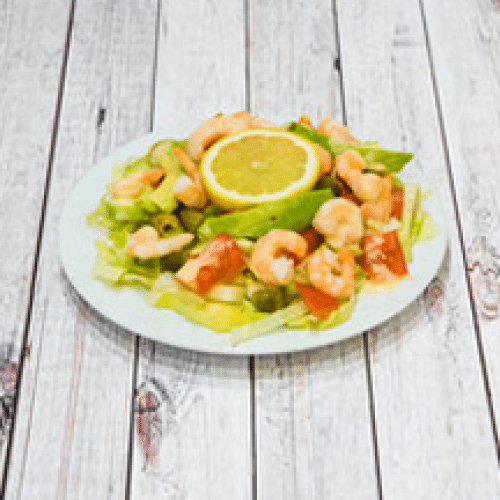 Salade de crevettes