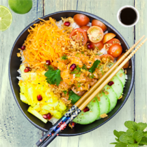 Grand Salmon Bowl