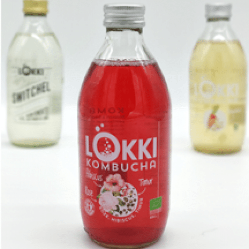 Kombucha Lokki Hibiscus & baie timur