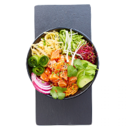Poke Salmon