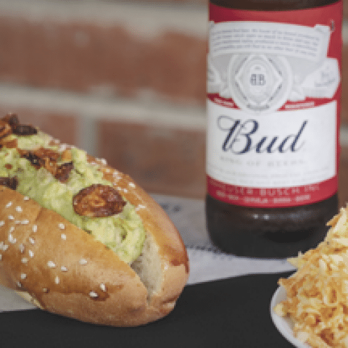 Menu Hot Dog El Mexicano et Bière