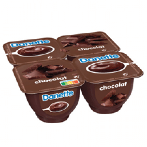 Danette au chocolat 4x125g