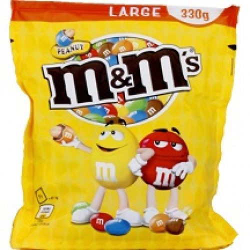 M&Ms Peanut 330g