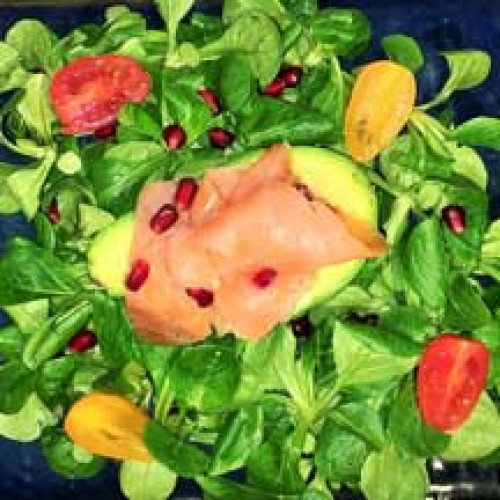 Demi Avocat Saumon