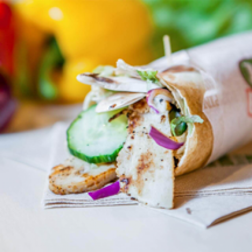 Pita - Poulet Souvlaki