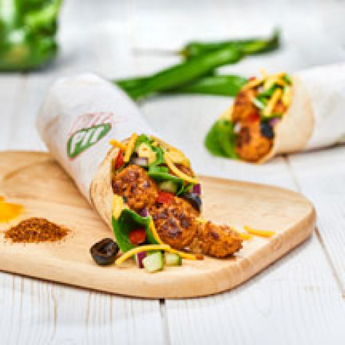Pita - Boulettes de Soja Tomatées