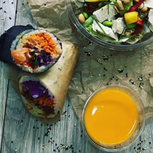 Menu Sushi Burrito