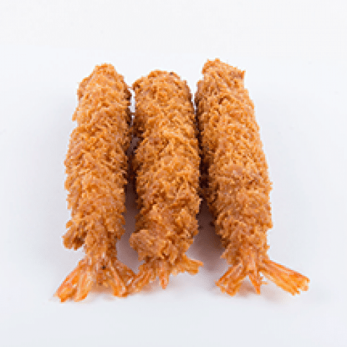 Crevette Tempura x3 avec Sauce Spicy Mayo
