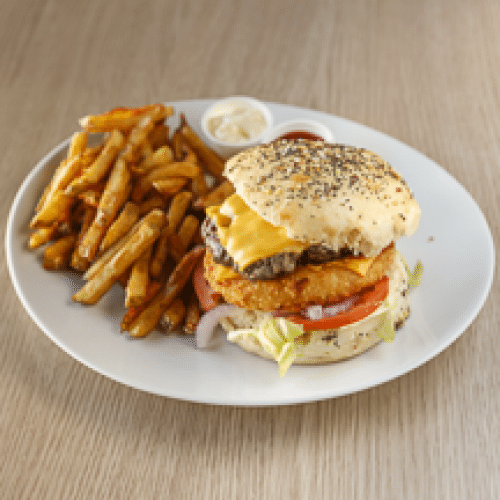 Menu burger Zlat