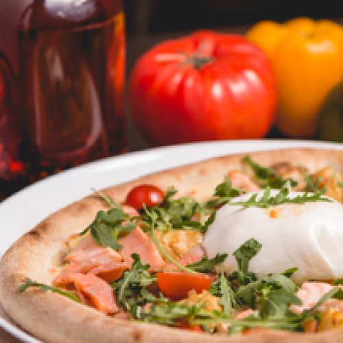 Pizza Medium Salmone