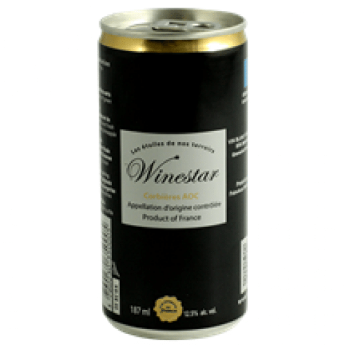 Vin canette blanc 18.7 cl