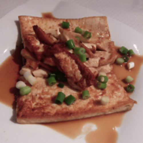 Tofu grillé avec Sauce de Soja